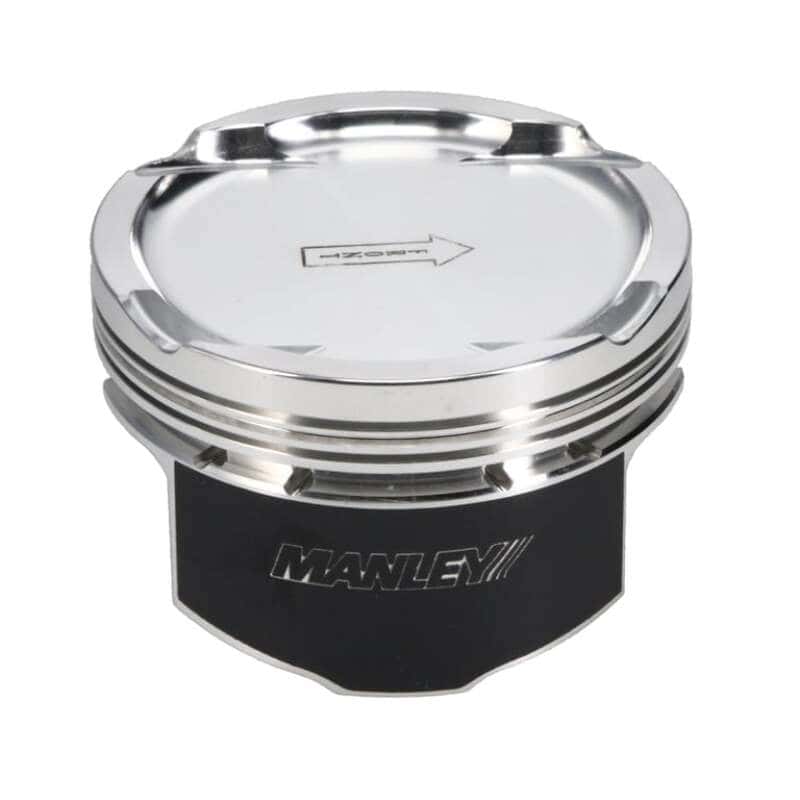 Manley Performance — Manley 95-99 Mitsubishi (4G64 w/ 4G63 Head) 87mm +.5mm Oversized Bore 8.5:1 Dish Piston - SINGLE
Piston - view 6