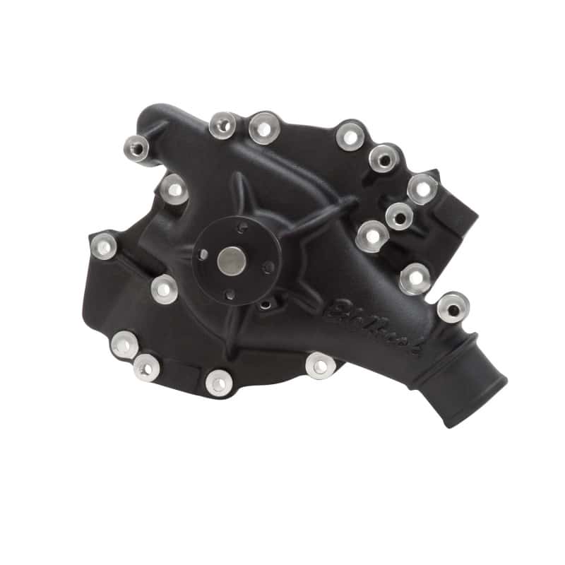 Edelbrock — Edelbrock Water Pump High Performance Ford 1970-92 429/460 CI V8 Standard Length Black Finish
WATER PUMPS - view 3