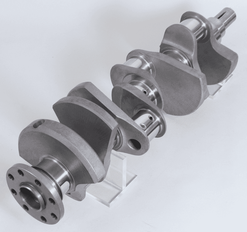 Eagle — Eagle Chrysler RB 4340 Crank 4.25 Stroke 2.2 Rod Pin 8 Bolt Flange
4340 Crank - view 1