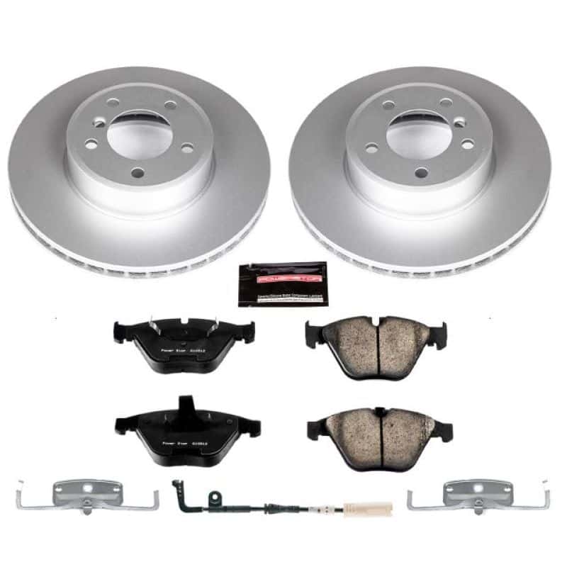 PowerStop — Power Stop 04-06 BMW 525i Front Z23 Evolution Sport Coated Brake Kit - view 1