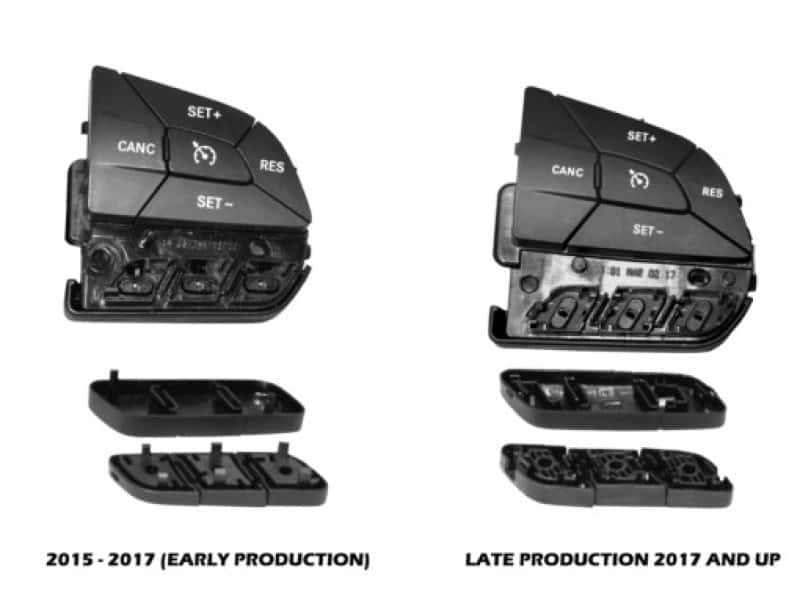 Tazer — Tazer 15-17 Dodge Challenger/Charger/Durango/15-17 Jeep Grand Cherokee Aux Buttons - Type A - view 4