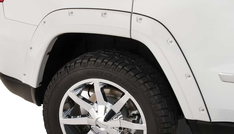 Bushwacker — Bushwacker 11-18 Jeep Grand Cherokee Pocket Style Flares 2pc Does Not Fit SRT8 - Black
FF Pocket Style 2Pc - view 1