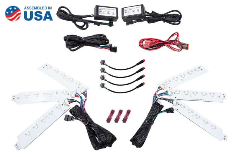 Diode Dynamics — Diode Dynamics 15-17 Ford Mustang RGBW DRL LED Boards - view 7