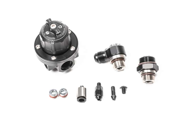 Radium Engineering — Radium Engineering 8AN ORB Direct Mount Regulator-Rotating Assembly (DMR-RA) - Black - view 1