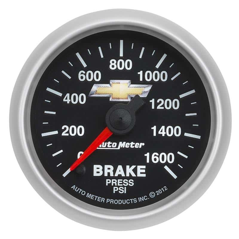 AutoMeter — Autometer Performance Parts 52mm 0-1600 PSI Brake Pressure COPO Camaro Gauge Pack
GA 2" BRAKEP COPO - view 2