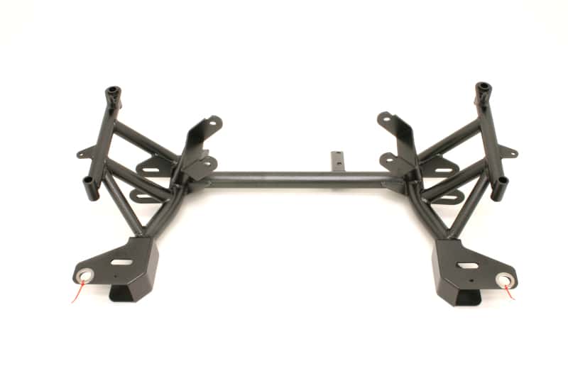 BMR Suspension — BMR 98-02 4th Gen F-Body K-Member w/ LS1 Motor Mounts and Pinto Rack Mounts - Black Hammertone
K-member - view 1