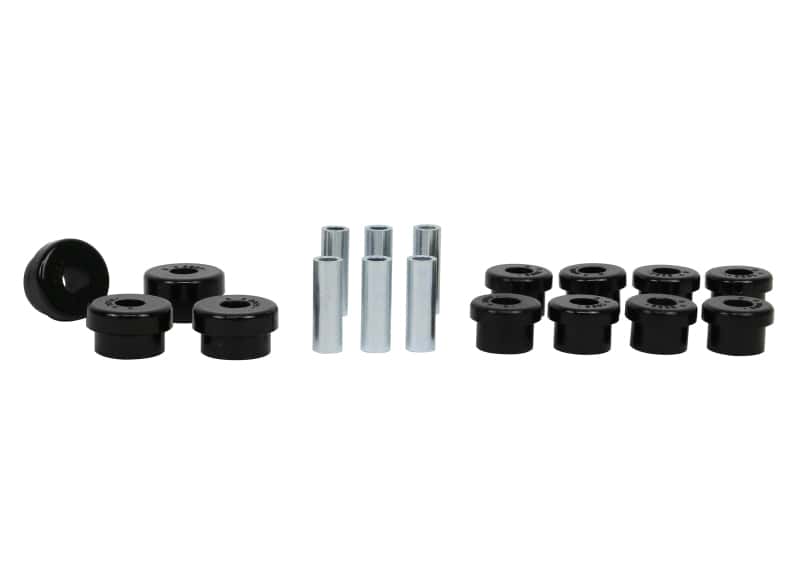 Whiteline — Whiteline Plus 88-00 Honda Civic / 88-9/95 CRX Rear Control Arm - Lower Inner & Outer Bushing Kit
Bushing Kit - view 3