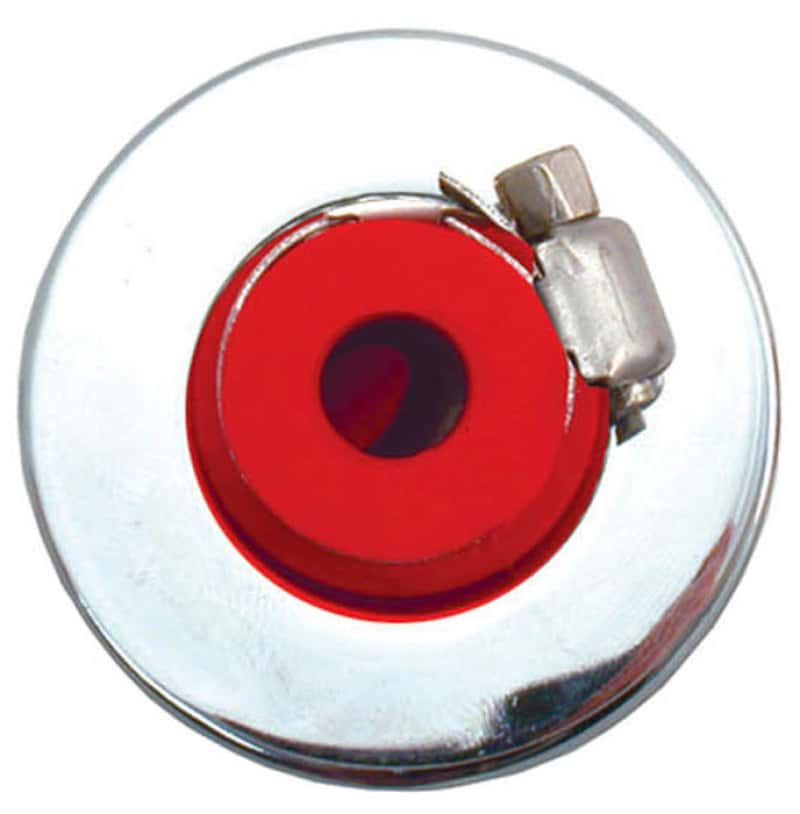 Spectre — Spectre Breather Filter 10mm Flange / 2in. OD / 1-3/4in. Height - Red - view 4
