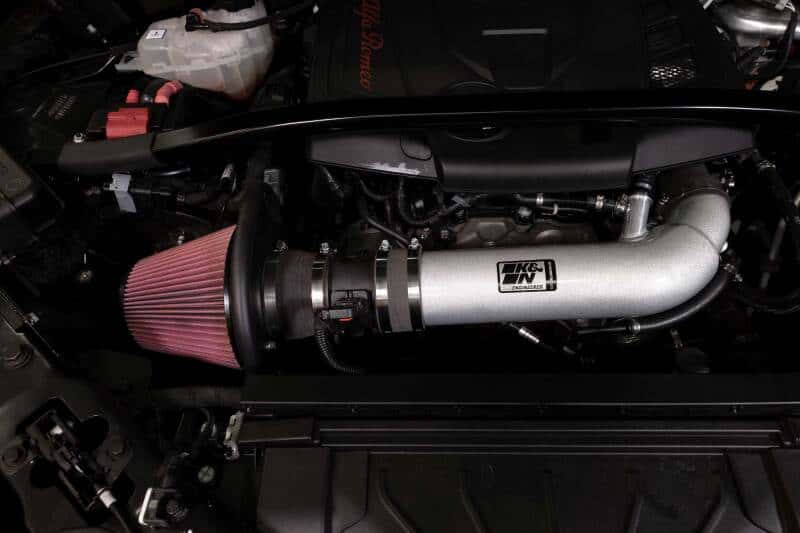 K&N Engineering — K&N 17-22 Alfa Romeo Giulia / 17-22 Alfa Romeo Stelvio Performance Air Intake System
Air Intake System - view 2