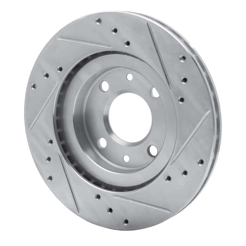 R1 Concepts — R1 15-19 Renault Logan (Mexico) Front Left Drilled & Slotted Silver Brake Rotor
R1 Brake Rotor Drill - view 4