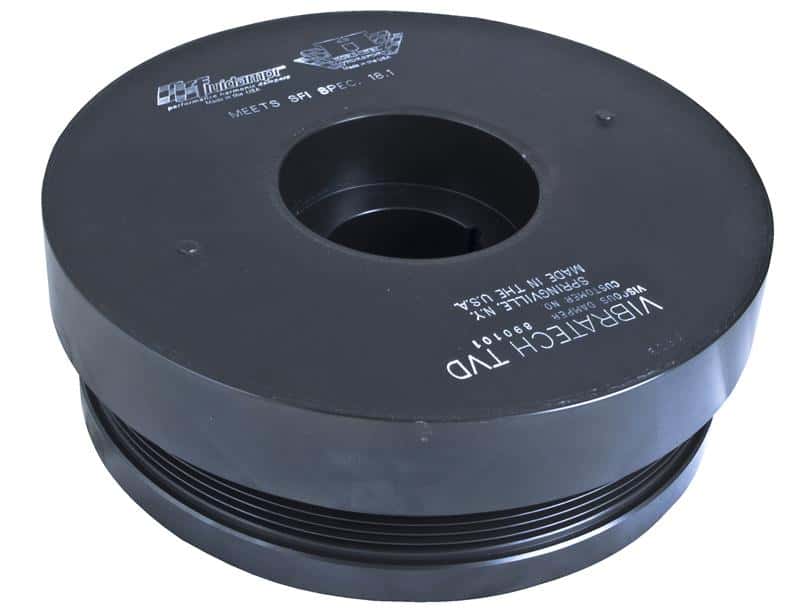 Fluidampr — Fluidampr 6.6L GM Duramax 2001-2005 Steel Externally Balanced Damper
Harmonic Balancer - view 2