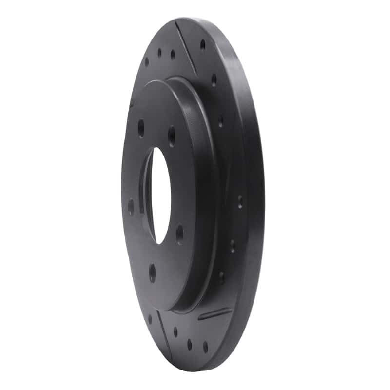 R1 Concepts — R1 88-94 Buick Regal Rear Right Drilled & Slotted Black Brake Rotor
R1 Brake Rotor Drill - view 2