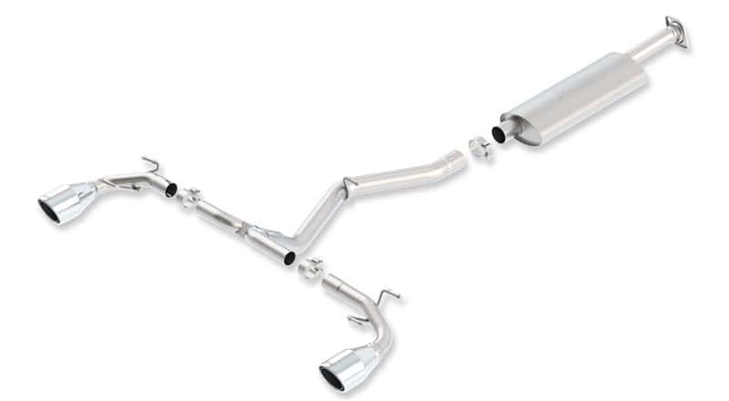Borla — Borla 13-15 Scion FR-S 2.0L 4cyl 6spd / 13 Subaru BRZ 2.0L 4cyl 6spd SS Catback Exhaust
Cat-Back System
ExhstSysKt - view 3