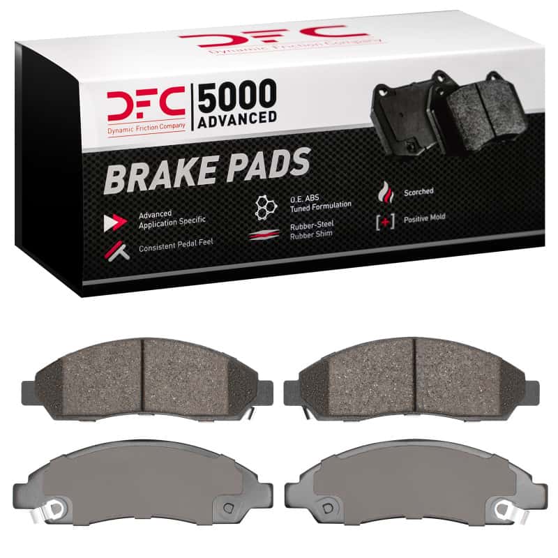 DFC — DFC 04-08 Chevrolet Colorado Front 5000 Advanced Ceramic Brake Pads
DFC Brake Pad Set - view 1