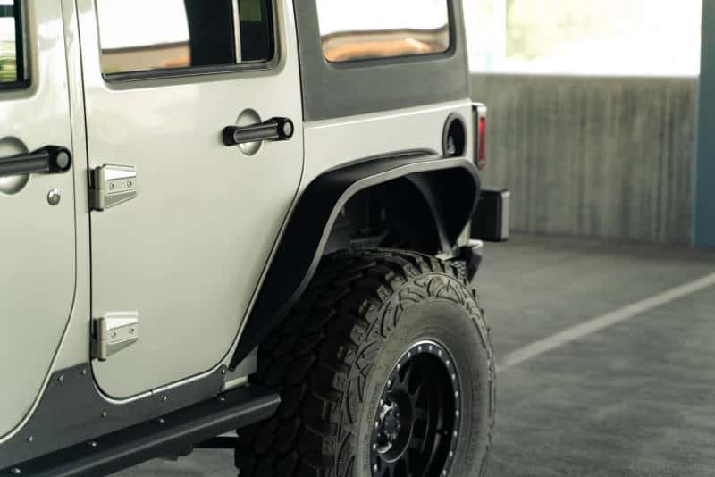 DV8 Offroad — DV8 Offroad 07-18 Jeep Wrangler JK Slim Fender Flares
Jeep Fender Flares - view 5