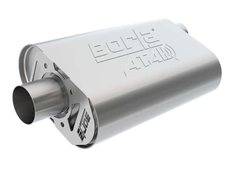 Borla — Borla CrateMuffler LS3 ATAK 2.25in Offset/Offset 14inx4.35inx9in Oval Muffler
CrateMuffler - view 1