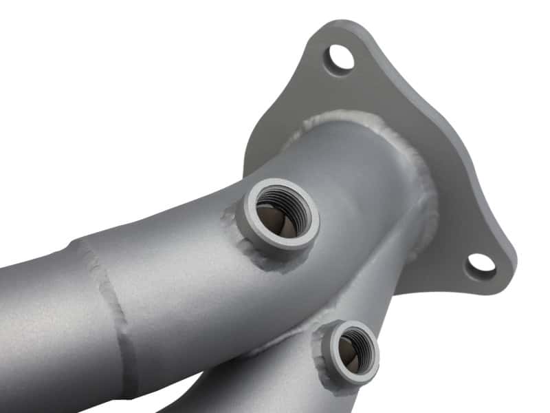 aFe — aFe Twisted 304SS Header 2020 Chevy Corvette (C8) 6.2L V8 - Titanium Ceramic Coated
Long Tube Header - view 6