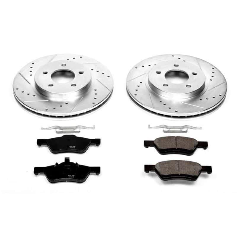 PowerStop — Power Stop 05-10 Ford Escape Front Z23 Evolution Sport Brake Kit - view 1