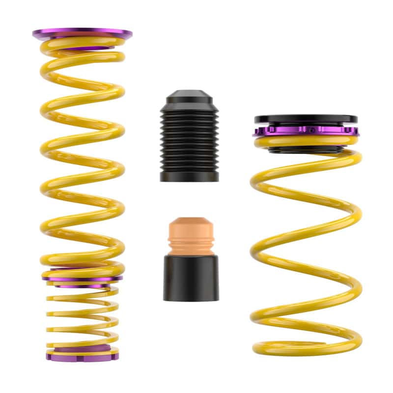 KW — KW 2020+ Chevrolet Corvette C8 (w/ Electronic Dampers & OE Noselift) Height Adjustable Spring Kit
Adj Lowering Springs - view 3