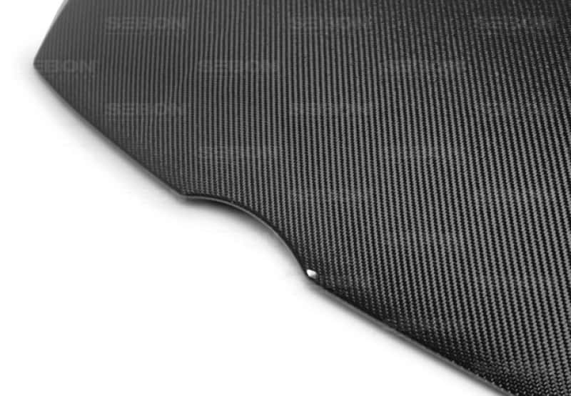 Seibon — Seibon 12-13 Ford Focus OEM-Style Carbon Fiber Hood - view 9