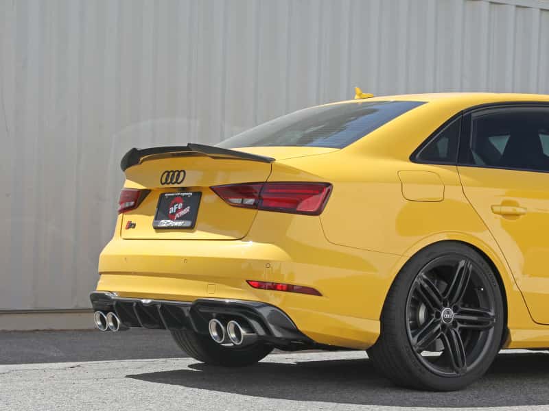 aFe — aFe MACHForce XP 3in-2.5in 304SS Exhaust Cat-Back 15-20 Audi S3 L4-2.0L (t) - Polished Tips
Cat-Back Exhaust - view 3