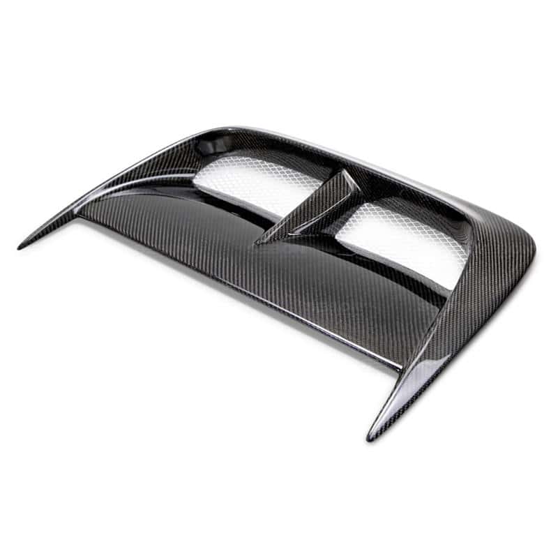 Seibon — Seibon 04-05 Subaru WRX/STi CW Carbon Fiber Hood Scoop - Only Fits OEM Hoods (Not Seibon Hoods) - view 6