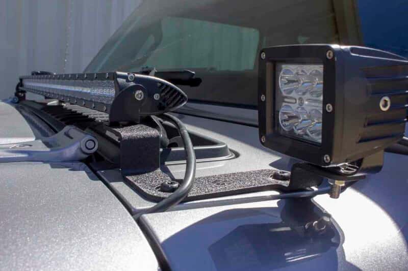 Fishbone Offroad — Fishbone Offroad 2018+ Jeep Wrangler JL Cowl Light Bracket - view 9