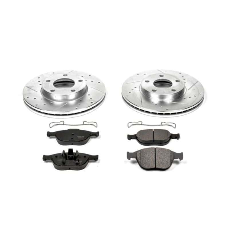 PowerStop — Power Stop 10-13 Ford Transit Connect Front Z23 Evolution Sport Brake Kit - view 1