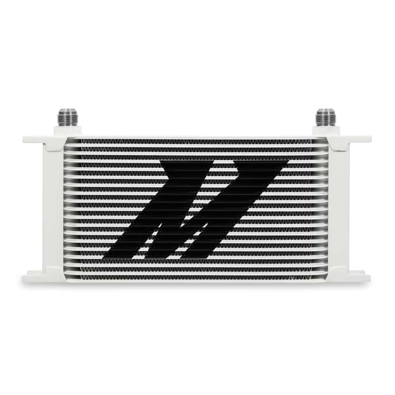 Mishimoto — Mishimoto Universal 19 Row Oil Cooler Kit - White - view 1