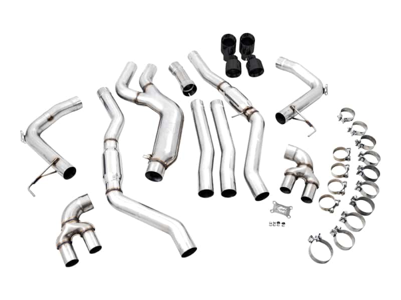 AWE Tuning — AWE Tuning 2019+ BMW M340i (G20) Track Edition Exhaust - Quad Diamond Black Tips
Track Exhaust - view 7