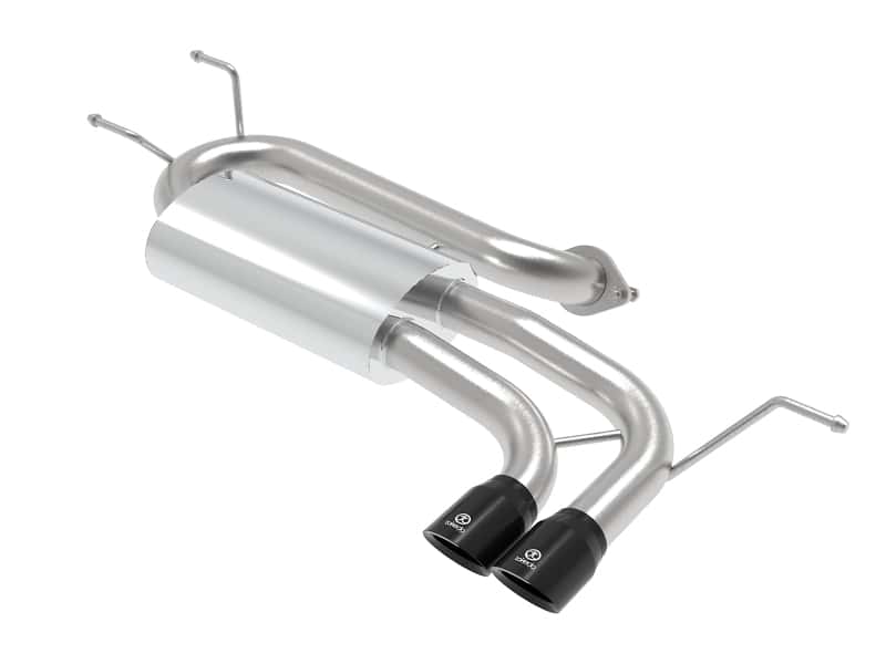 aFe — aFe Takeda 2-1/2in 304 SS Axle-Back Exhaust w/ Black Tip 16-19 Mazda Miata L4 2.0L
Axle-Back Exhaust - view 1