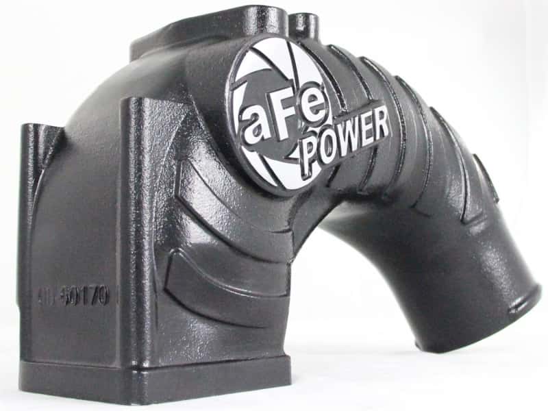 aFe — aFe Bladerunner 3.5in Intake Manifold 03-07 Dodge Diesel Trucks L6-5.9L (td)
Intake Manifold - view 3