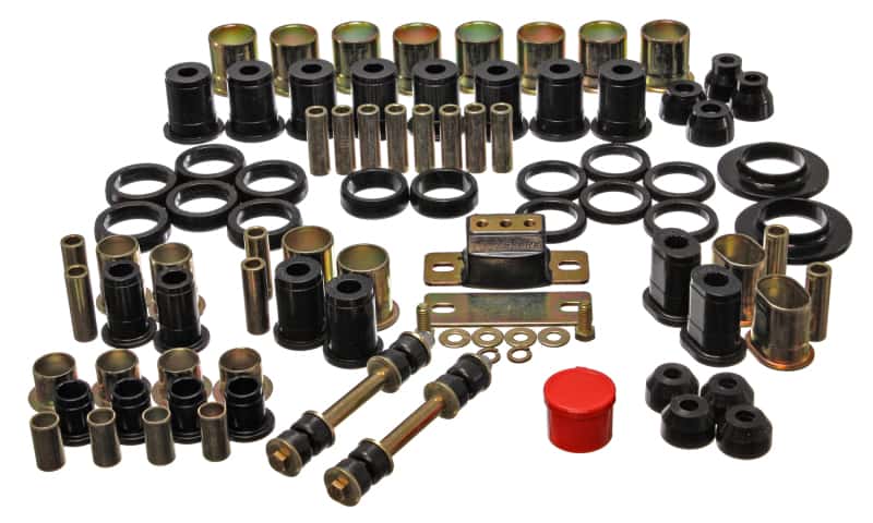 Energy Suspension — Energy Suspension 66-72 Oldsmobile Cutlass/442/F-85/Europa Black Hyper-flex Master Bushing Set
Master Bushing Kit - view 5