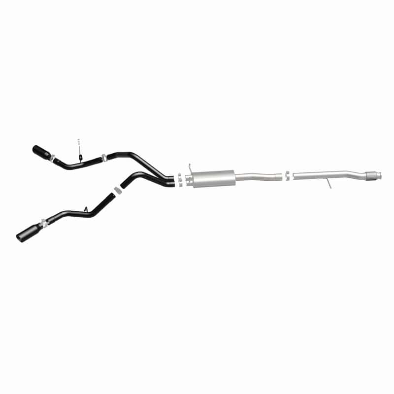 Magnaflow — MagnaFlow SYS Cat-Back 3.5in Black Dual Split Rear Tips 14-15 Chevy Silverado/GMC Sierra 4.3L-5.3L
Cat-Back - view 28
