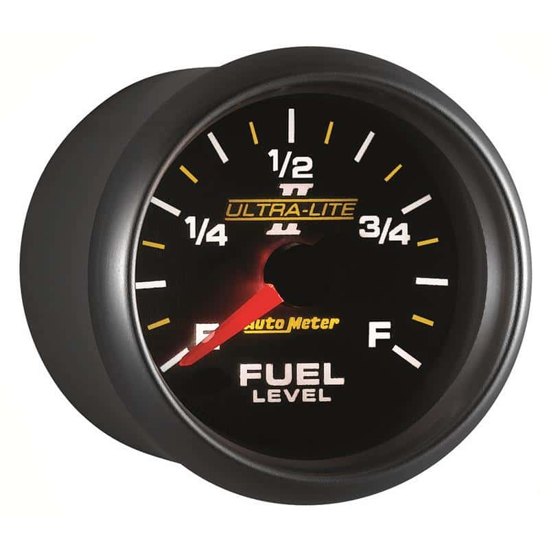 AutoMeter — Autometer Ultra-Lite II 2-1/16in 0-280 Ohm Programmable Fuel Level Gauge
2-1/16" FUEL LEVEL, - view 6