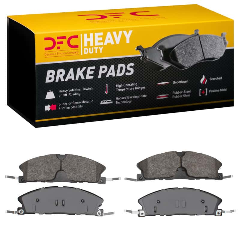 DFC — DFC 13-19 Ford Taurus SHO Front Heavy Duty Pads - Semi Metallic
DFC Brake Pad Set - view 1