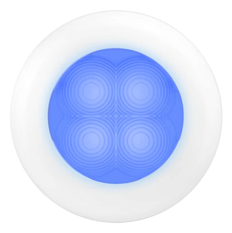 Hella — Hella Courtesy Lamp Rnd Blue Md12 Wh Rim 2Xt
Universal Lighting M - view 1