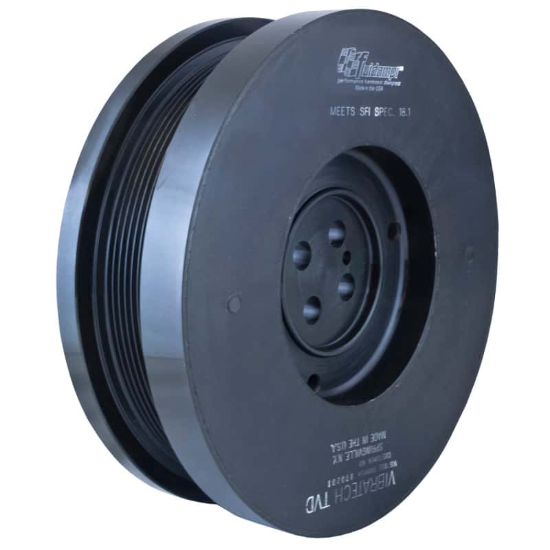 Fluidampr — Fluidampr Ford PowerStroke 6.0L Steel Externally Balanced Damper
Harmonic Balancer - view 1