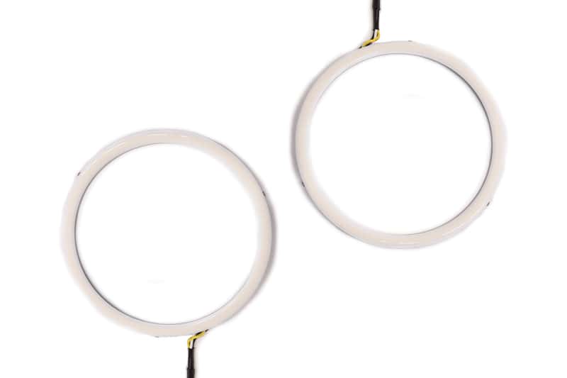 Diode Dynamics — Diode Dynamics Halo Lights LED 130mm - Red (Pair) - view 1