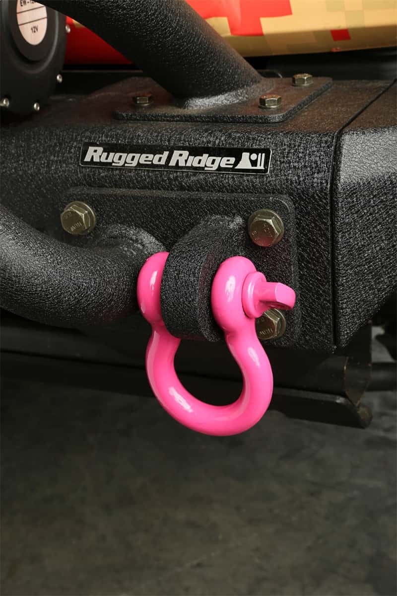 Rugged Ridge — Rugged Ridge Pink 3/4in D-Ring Shackles
D-Ring Shackle Kit
D-Ring - view 5
