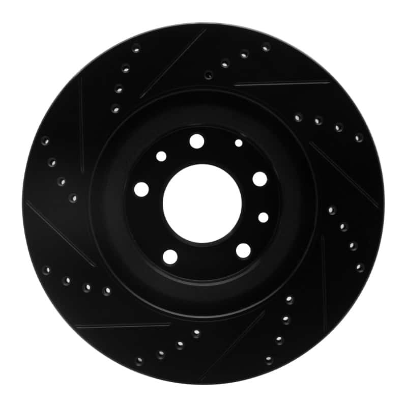 R1 Concepts — R1 07-15 Mazda CX-9 Front Right Drilled & Slotted Black Brake Rotor
R1 Brake Rotor Drill - view 5