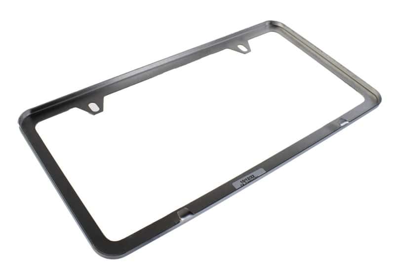 Ford Racing — Ford Racing Slim License Plate Frame - Brushed Stainless Steel - view 5
