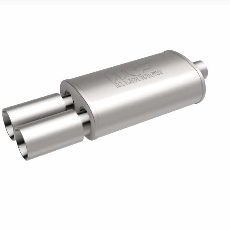Magnaflow — MagnaFlow Muffler W/Tip Mag SS 14X5X8 2.25/3.
Straight Through - view 9