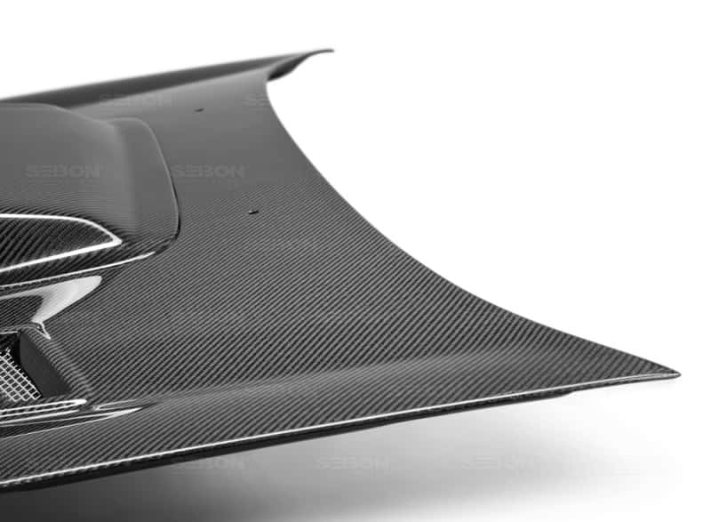 Seibon — Seibon 02-03 Subaru WRX CWII Carbon Fiber Hood - view 6