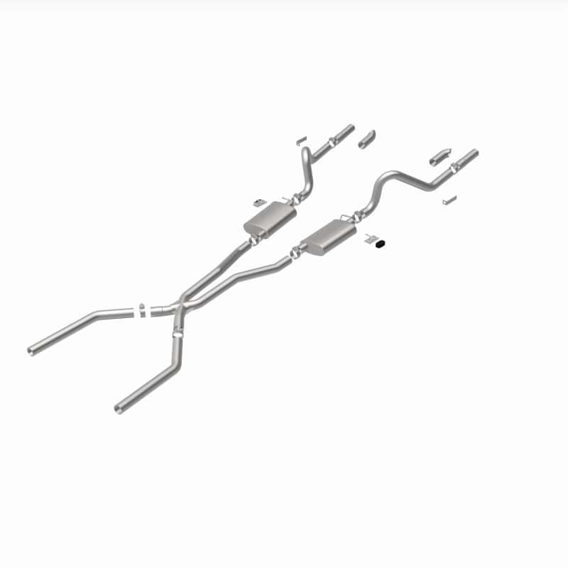 Magnaflow — MagnaFlow SYS C/B 67-70 Mustang 2.50inch w/Tru-X
Crossmember-Back
Cat-Back - view 38