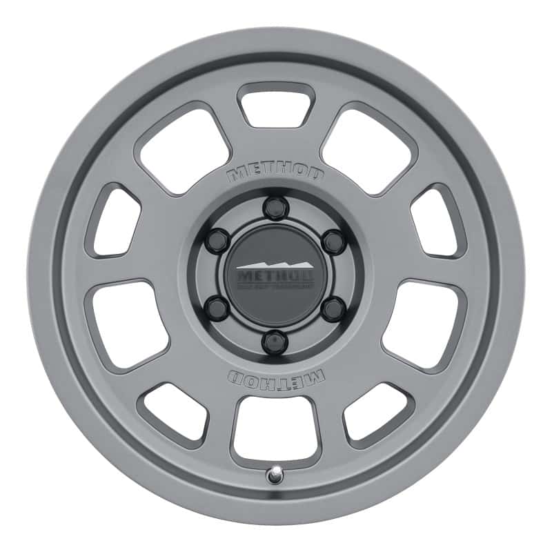 Method Wheels — Method MR705 17x8.5 0mm Offset 6x5.5 106.25mm CB Titanium Wheel - view 2