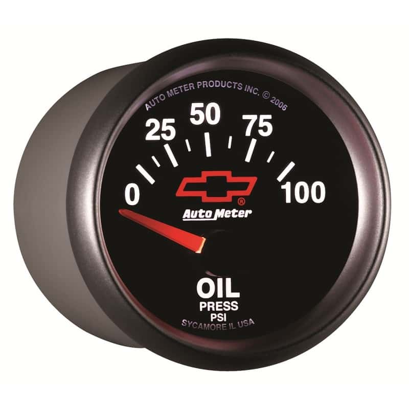 AutoMeter — Autometer Oil Pressure 2-1/16, 0-100 PSI - Red Bowtie
2-1/16" OIL PRESS, 0 - view 9