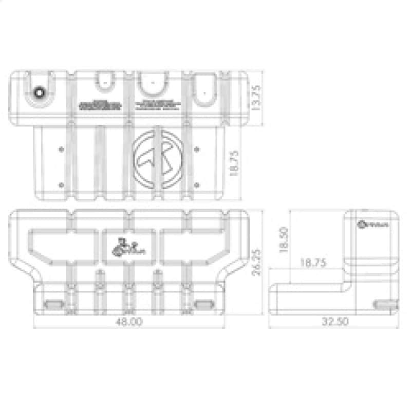 Titan Fuel Tanks — Titan Fuel Tanks Universal 90 Gallon In-Bed Transfer Tank
Liquid Transfer Tank - view 12
