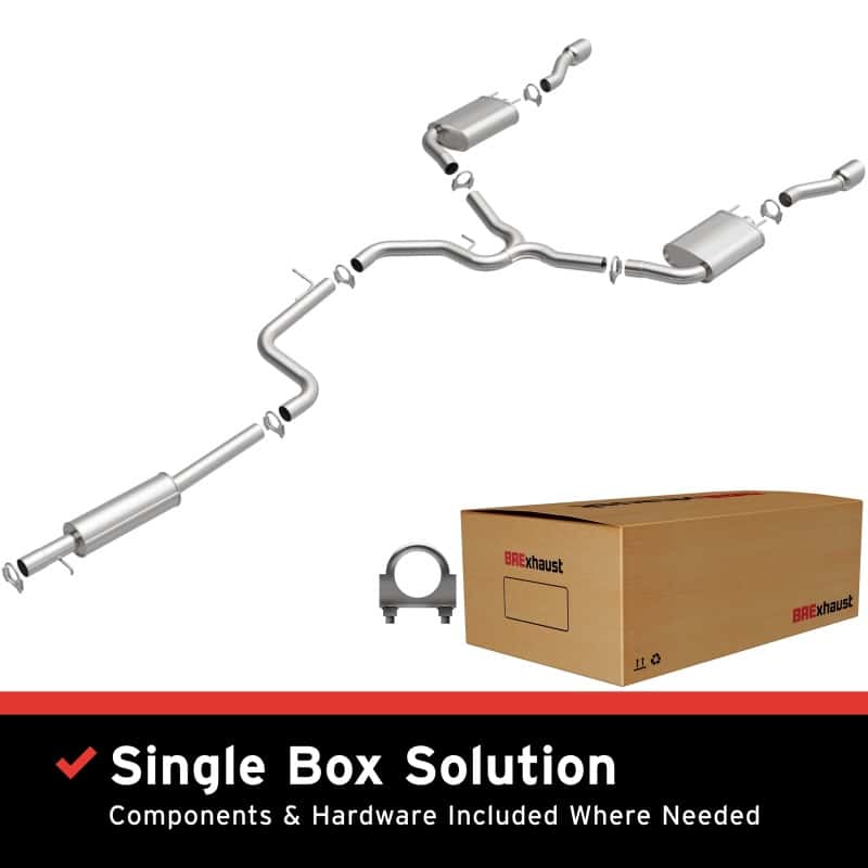 Magnaflow — MagnaFlow BRE Exhaust Kit 12-16 Chevy Impala 3.6L
Exhaust Kit - view 1