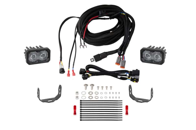 Diode Dynamics — Diode Dynamics 16-21 Toyota Tacoma C2 Pro Stage Series Reverse Light Kit - view 3